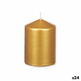 Kerze Gold 7 x 10 x 7 cm (24 Stück) von Acorde, Kerzen - Ref: S3632193, Preis: 42,08 €, Rabatt: %