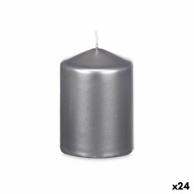 Candela Argentato 7 x 10 x 7 cm (24 Unità) di Acorde, Candele - Rif: S3632195, Prezzo: 43,10 €, Sconto: %