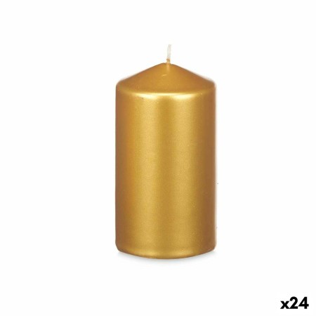 Candle Golden 7 x 13 x 7 cm (24 Units) | Tienda24 - Global Online Shop Tienda24.eu