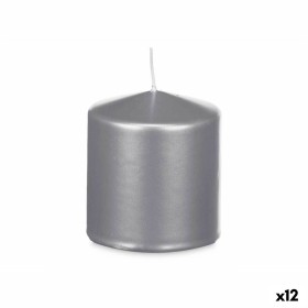 Vela Prateado 9 x 10 x 9 cm (12 Unidades) de Acorde, Velas - Ref: S3632211, Preço: 33,29 €, Desconto: %