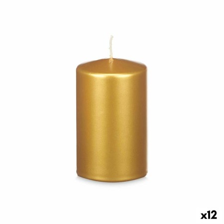 Bougie Doré 9 x 15 x 9 cm (12 Unités) de Acorde, Bougies - Réf : S3632213, Prix : 49,26 €, Remise : %