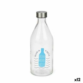 Botella Message Vidrio 1 L (12 Unidades) de Vivalto, Botellas y juegos de sake - Ref: S3632233, Precio: 24,95 €, Descuento: %