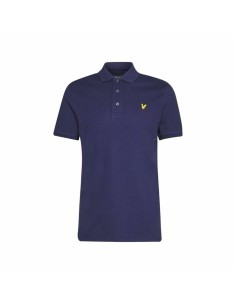 Polo de Manga Corta Hombre Champion Azul marino | Tienda24 Tienda24.eu