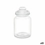 Frasco Transparente Vidro 900 ml (12 Unidades) Com tampa de Vivalto, Armazenamento de alimentos - Ref: S3632247, Preço: 32,89...