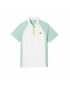 Polo de Manga Corta Hombre Lacoste Sport x Novak Djokovic Regular Fit Piqué Rojo | Tienda24 Tienda24.eu