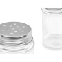 Salière-Poivrière Transparent verre 5 x 8,5 x 5 cm (48 Unités) Rond de Vivalto, Doseurs d'assaisonnements et d'épices - Réf :...