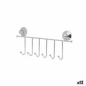 Door Coat Rack Steel ABS 39 x 16 x 4,5 cm (12 Units) by Berilo, Robe Hooks - Ref: S3632272, Price: 51,65 €, Discount: %