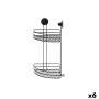 Shower Support Black Steel ABS 26 x 39 x 19 cm (6 Units) by Berilo, Shower accessories - Ref: S3632294, Price: 48,05 €, Disco...