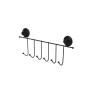 Door Coat Rack Black Steel ABS 39 x 16 x 4,9 cm (12 Units) | Tienda24 - Global Online Shop Tienda24.eu