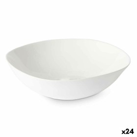 Bowl White 21,5 x 7 x 21,5 cm (24 Units) Squared by Vivalto, Plates and dishes - Ref: S3632330, Price: 34,19 €, Discount: %