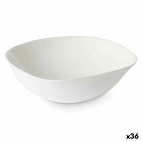 Bowl White 17,5 x 6 x 17,5 cm (36 Units) Squared by Vivalto, Plates and dishes - Ref: S3632331, Price: 39,18 €, Discount: %