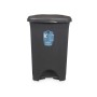 Pedal bin Anthracite Plastic 50 L (3 Units) by BigBuy Home, Wastebaskets - Ref: S3632363, Price: 42,98 €, Discount: %