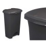 Pedal bin Anthracite Plastic 50 L (3 Units) by BigBuy Home, Wastebaskets - Ref: S3632363, Price: 42,98 €, Discount: %