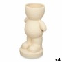 Figura Decorativa Bege 19 x 31 x 15 cm Vaso (4 Unidades) | Tienda24 - Global Online Shop Tienda24.eu