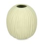 Vase Vert Dolomite 15 x 18 x 15 cm (6 Unités) Sphère Rayures | Tienda24 - Global Online Shop Tienda24.eu