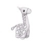 Peluche da Colorare Bianco Nero Stoffa 17 x 22 x 9 cm Giraffa (8 Unità) | Tienda24 - Global Online Shop Tienda24.eu