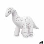 Peluche à colorier Blanc Noir Tissu 28 x 22 x 9 cm Dinosaure (8 Unités) de Pincello, Peinture - Réf : S3632465, Prix : 41,42 ...