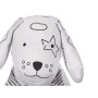 Colouring Plush White Black Cloth 13 x 14 x 20 cm Dog (8 Units) by Pincello, Painting - Ref: S3632467, Price: 44,36 €, Discou...