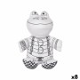 Peluche da Colorare Bianco Nero Stoffa 16 x 18 x 13 cm Rana (8 Unità) di Pincello, Kit di pittura - Rif: S3632469, Prezzo: 41...