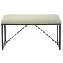 Banc Vert Métal Tissu 81 x 42 x 38 cm de Gift Decor, Chaises - Réf : S3632513, Prix : 45,85 €, Remise : %