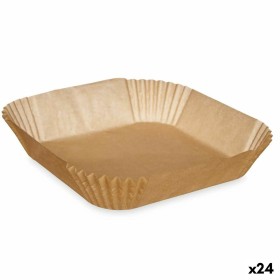 Papier für Heißluftfritteuse Masterpro bgmp-7602 16 x 16 x 4,5 cm (100 Stück) | Tienda24 - Global Online Shop Tienda24.eu