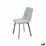 Silla Verde Tela 45 x 89 x 53 cm Elegante (4 Unidades) de Gift Decor, Sillas - Ref: S3632532, Precio: 115,57 €, Descuento: %