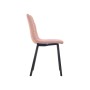 Silla Rosa Tela 45 x 89 x 53 cm Elegante (4 Unidades) | Tienda24 - Global Online Shop Tienda24.eu