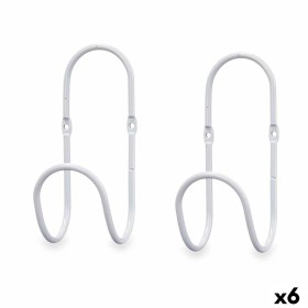 Hangers White Metal Set 2 Pieces (6 Units) by Gift Decor, Coat Hooks - Ref: S3632596, Price: 22,83 €, Discount: %