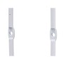 Colgadores Blanco Metal Set 2 Piezas (6 Unidades) de Gift Decor, Ganchos para abrigos - Ref: S3632596, Precio: 22,83 €, Descu...