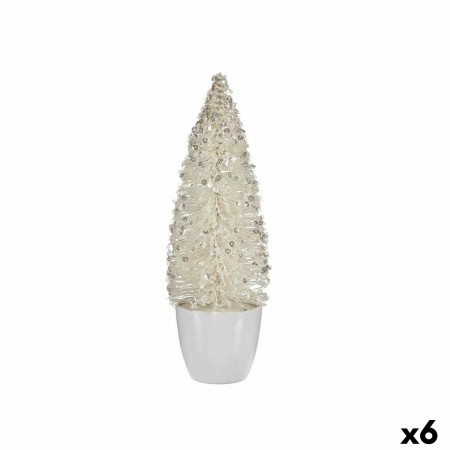 Christmas Tree White Bright 9 x 28 x 9 cm Small (6 Units) by Krist+, Christmas - Ref: S3632600, Price: 32,74 €, Discount: %