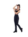 Leggings de Desporto de Mulher Happy Dance 8433814009860 Preto | Tienda24 Tienda24.eu