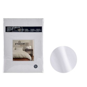 Conjunto de Lençóis Branco 3 Peças de Gift Decor, Lençóis e capas de almofadas - Ref: S3632779, Preço: 11,13 €, Desconto: %