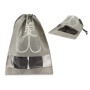 Portazapatos Gris PVC 29 x 43 cm Tela (12 Unidades) de BigBuy Home, Bolsas para zapatos - Ref: S3632870, Precio: 14,13 €, Des...