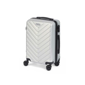 Valise cabine Gris clair 38 x 57 x 23 cm de BigBuy Home, Valises - Réf : S3632900, Prix : 35,34 €, Remise : %