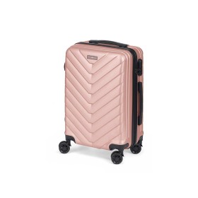 Mala de Cabine Cor de Rosa 38 x 57 x 23 cm de BigBuy Home, Malas - Ref: S3632903, Preço: 35,34 €, Desconto: %