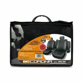 Fundas para Asientos de Coche BC Corona Negro (11 pcs) de BC Corona, Juegos de cubreasientos - Ref: S3700112, Precio: 46,29 €...