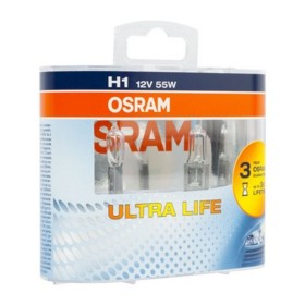 Ampoule pour voiture Osram 4008321416162 H1 12V 55W 3200K de Osram, Ampoules - Réf : S3700370, Prix : 16,01 €, Remise : %