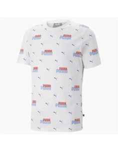 Camisola de Manga Curta Homem Puma POWER Graphic | Tienda24 Tienda24.eu