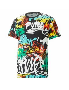 Maglia a Maniche Corte Uomo Puma Graffiti Nero da Puma, Uomo - Ref: S64111819, Precio: 67,70 €, Descuento: %