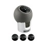 Shift Lever Knob Sparco Lazio Grey Chromed by Sparco, Gear Shift Knob - Ref: S3700554, Price: 28,75 €, Discount: %