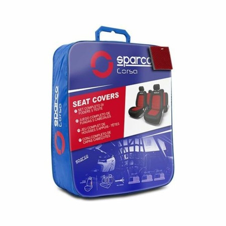 Car Seat Covers Sparco S-Line Universal (11 pcs) by Sparco, Seat Cover Sets - Ref: S3700565, Price: 52,51 €, Discount: %