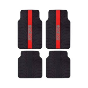 Car Floor Mat Set Sparco SPC1913RS Universal Black/Red (4 pcs) by Sparco, Non-Slip Mats - Ref: S3700592, Price: 37,91 €, Disc...