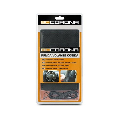 Steering Wheel Cover BC Corona INT30181 Black | Tienda24 - Global Online Shop Tienda24.eu