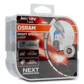 Ampoule pour voiture Osram 64150NL H1 12V 55W de Osram, Ampoules - Réf : S3700933, Prix : 32,03 €, Remise : %