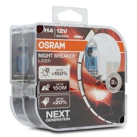 Ampoule pour voiture Osram 64193NL H4 12V 60/55W de Osram, Ampoules - Réf : S3700941, Prix : 42,46 €, Remise : %