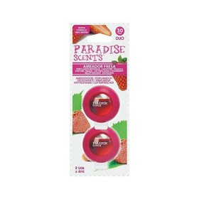 Désodorisant Pour Voiture Paradise Scents Fraise Duo (2 uds) de BC Corona, Désodorisants - Réf : S3701114, Prix : 3,57 €, Rem...