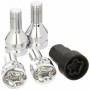 Tornillos Antirrobo BC Corona 12x125 L24 17/19 Plata (4 uds) de BC Corona, Tornillos, tuercas y clavos de ruedas - Ref: S3701...