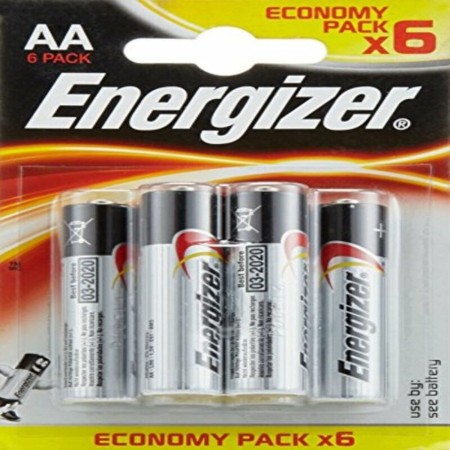 Alkali-Mangan-Batterie Energizer E300132800 AA LR6 9 V von Energizer, Einwegbatterien - Ref: S3701644, Preis: 6,53 €, Rabatt: %