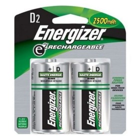 Pilhas Recarregáveis Energizer ENGRCD2500 1,2 V HR20 D2 de Energizer, Pilhas recarregáveis - Ref: S3701667, Preço: 17,76 €, D...