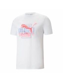 Camiseta de Manga Corta Unisex Puma Classics Blanco | Tienda24 Tienda24.eu